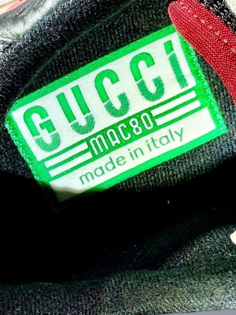 NWOT Gucci MAC80 Men's Low-Top Leather Sneakers - Picture 6 of 14